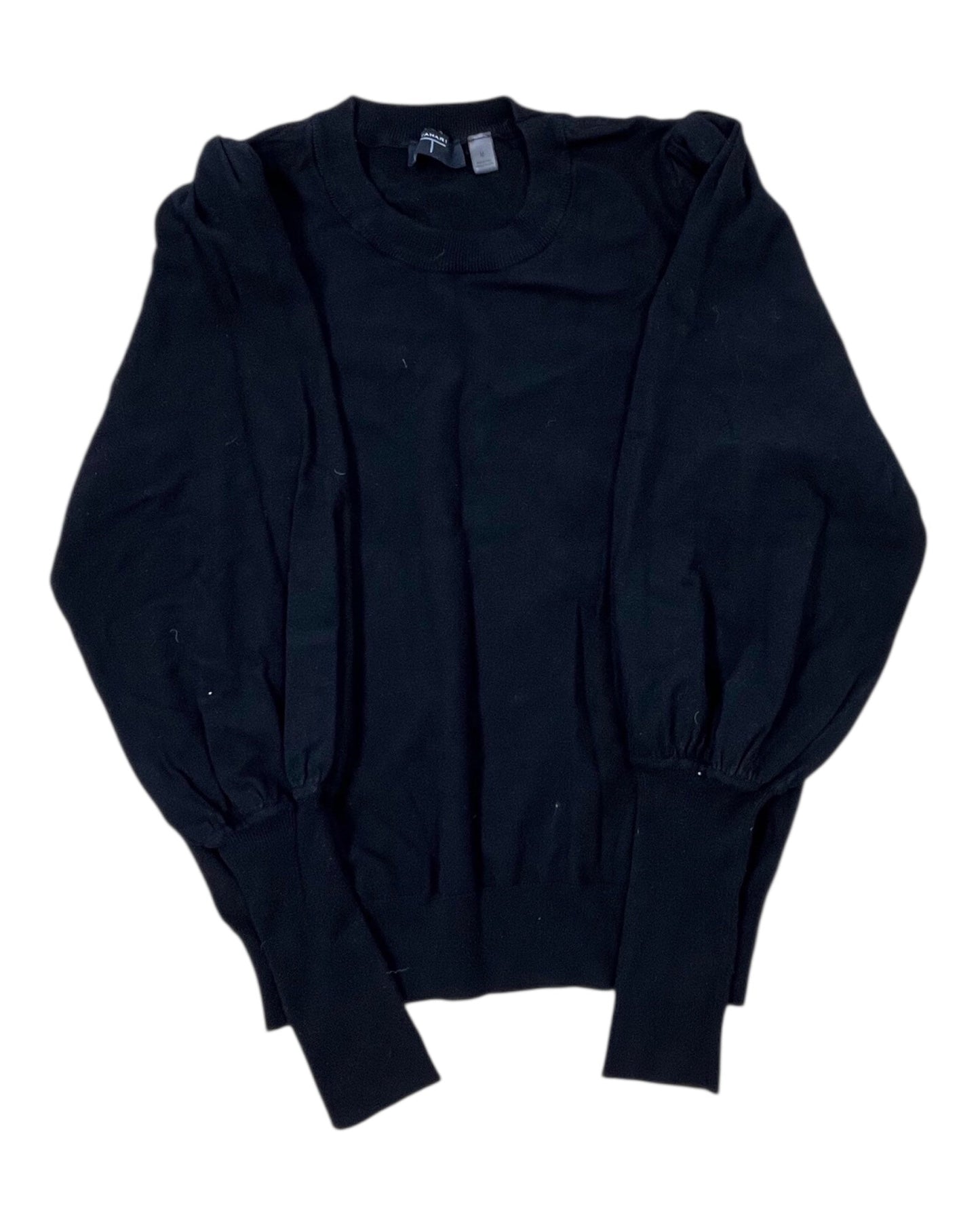 Top Ls By Tahari In Black, Size:M