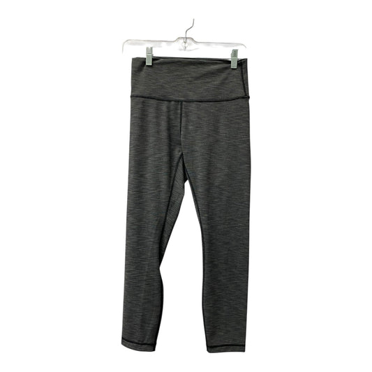 Athletic Leggings By Lululemon In Grey, Size:8