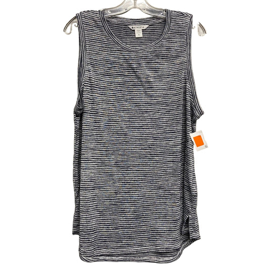 Top Sleeveless By Athleta In Striped Pattern, Size:Xl