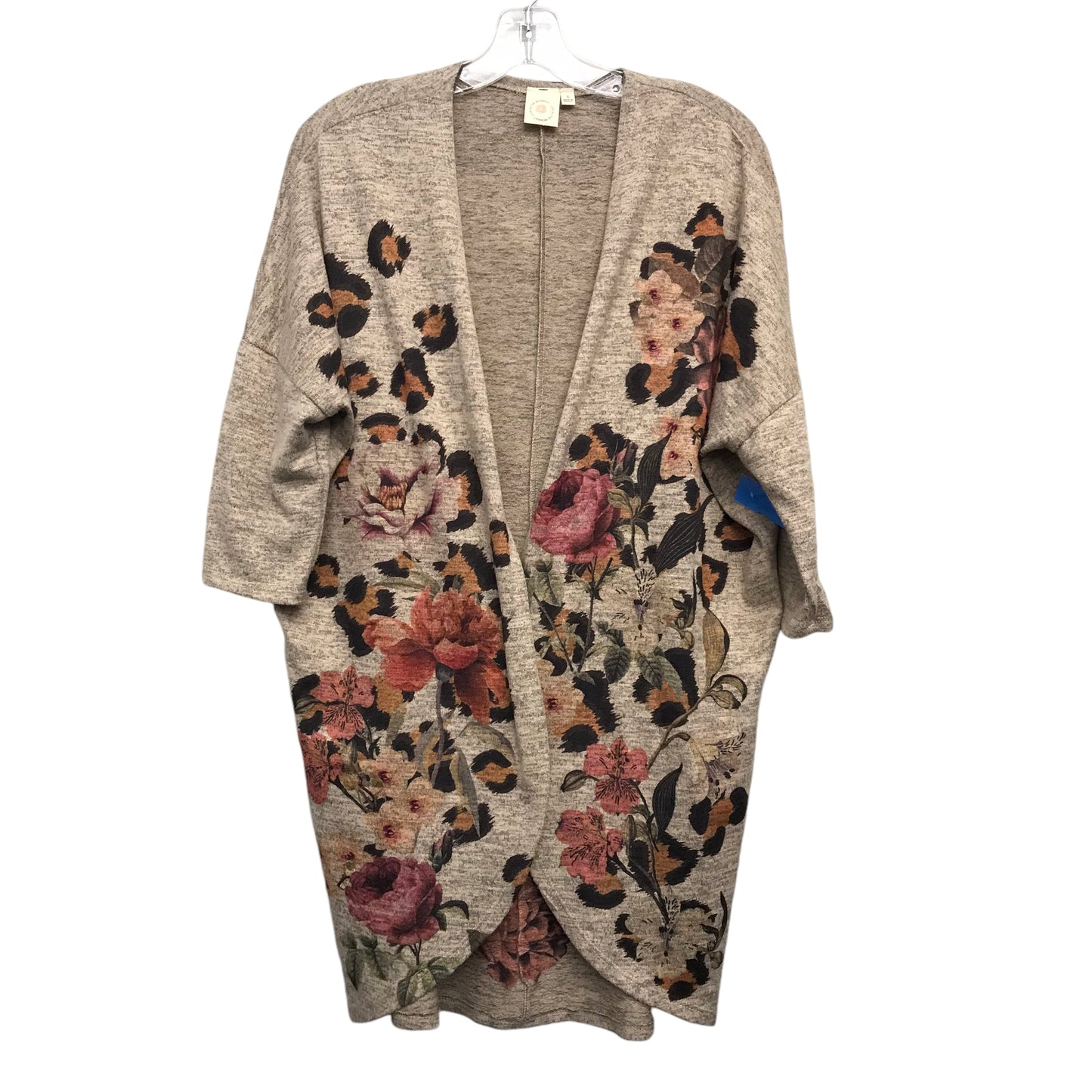 Sweater Cardigan By Live in the Moment In Floral Print, Size:S