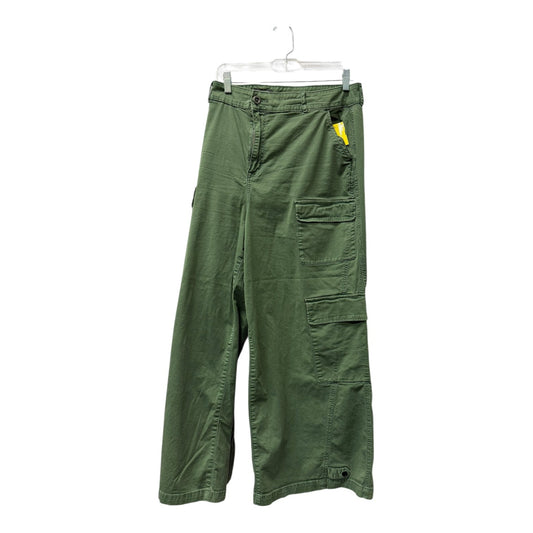 Jeans Wide Leg By Torrid In Green Denim, Size:20