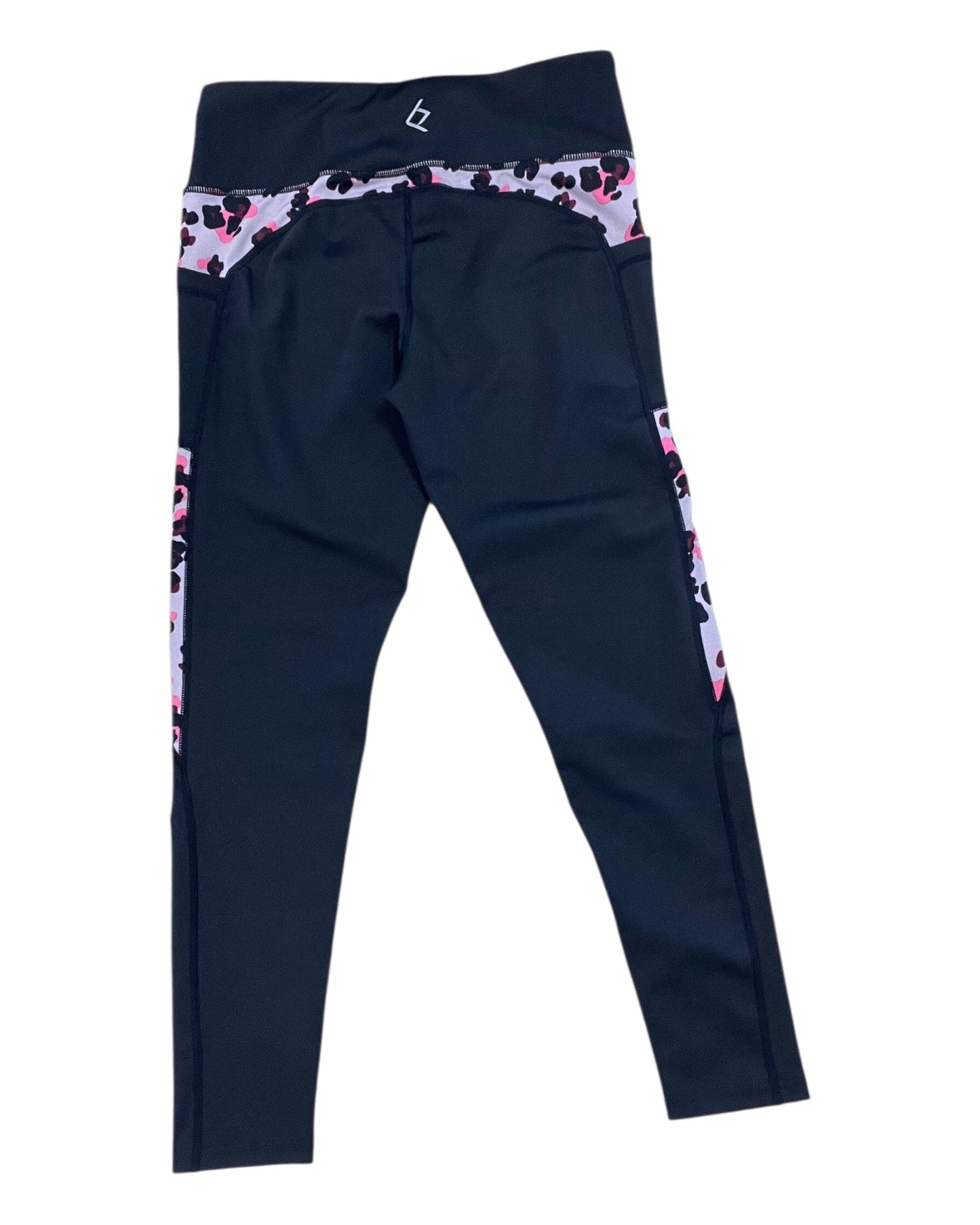 Athletic Leggings By Clothes Mentor In Black, Size:0