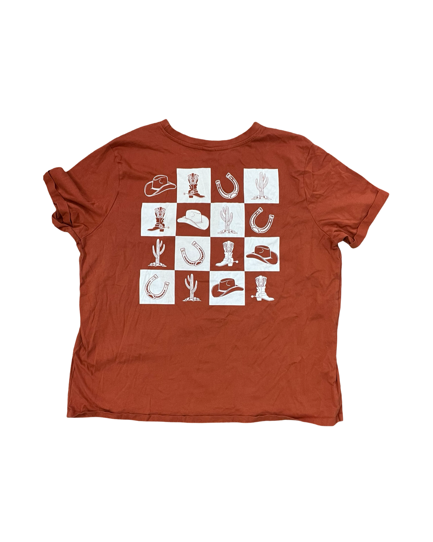Top Ss By Clothes Mentor In Orange, Size:3X