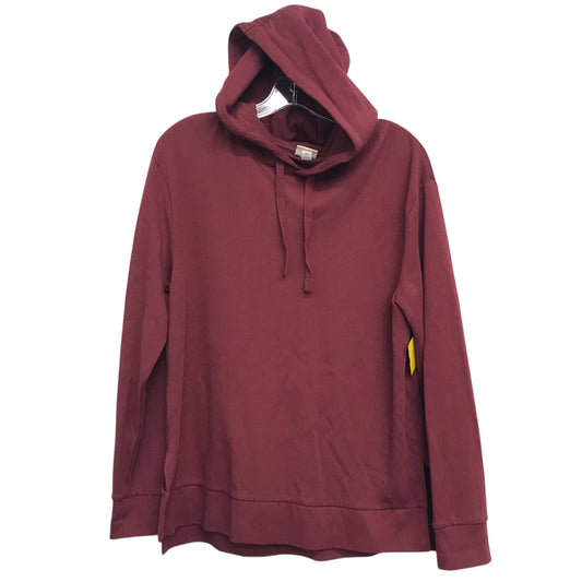 Sweatshirt Hoodie By A New Day In Red, Size:Xl