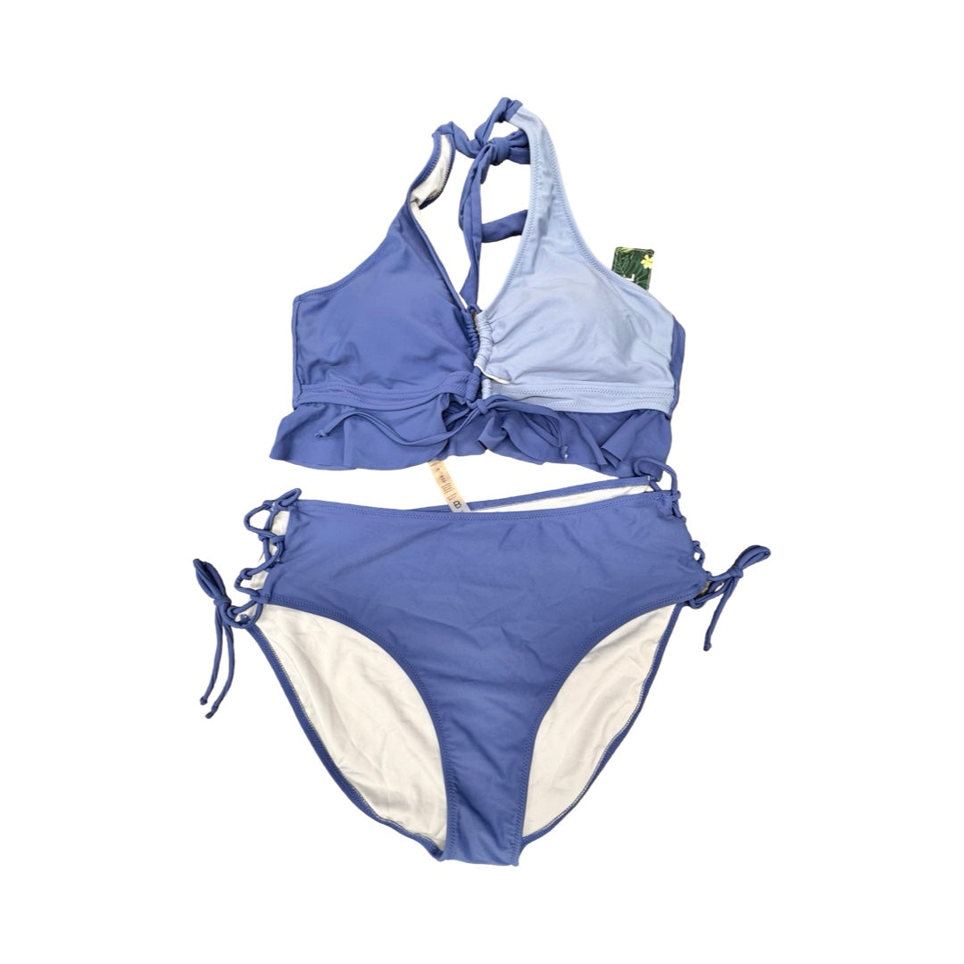 Swimsuit 2Pc By BMJL In Blue, Size:Xl