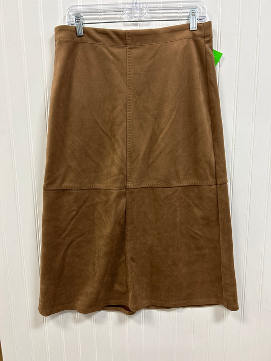 Skirt Maxi By Max Studio In Brown, Size:L