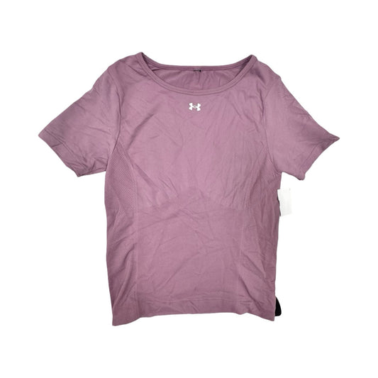 Athletic Top Ss By Under Armour In Pink, Size:S