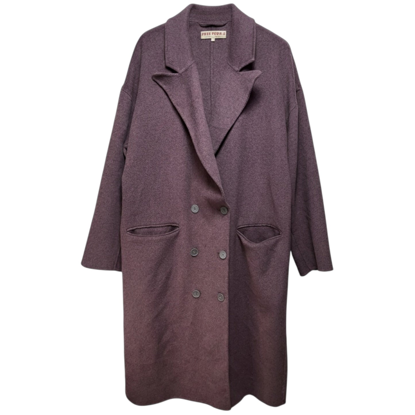 Adore You Wool Coat 
By Free People In Purple, Size: L