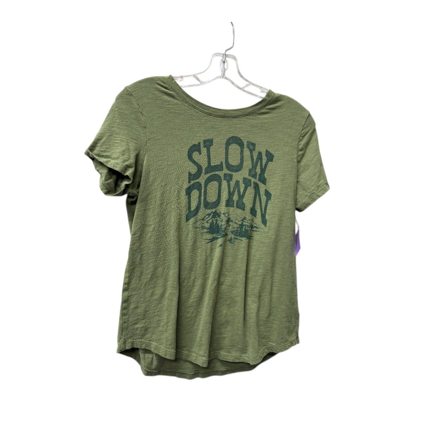 Top Ss Basic By Old Navy In Green, Size:S