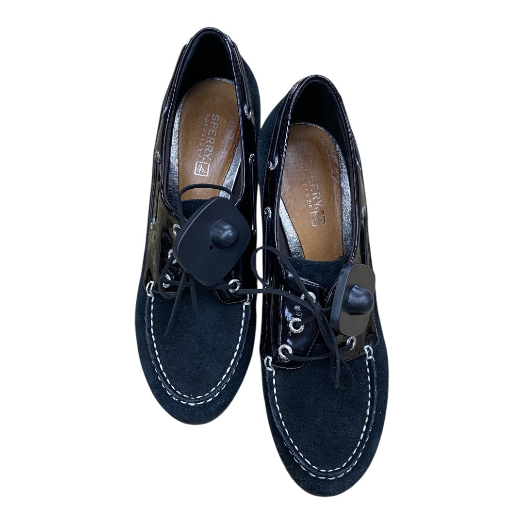 Shoes Heels Wedge By Sperry In Black, Size:7