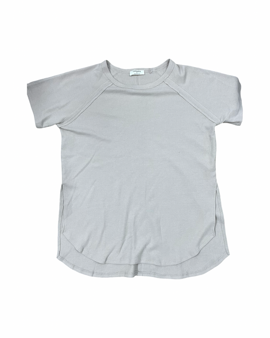 Top Ss By Zenana In Tan, Size:L