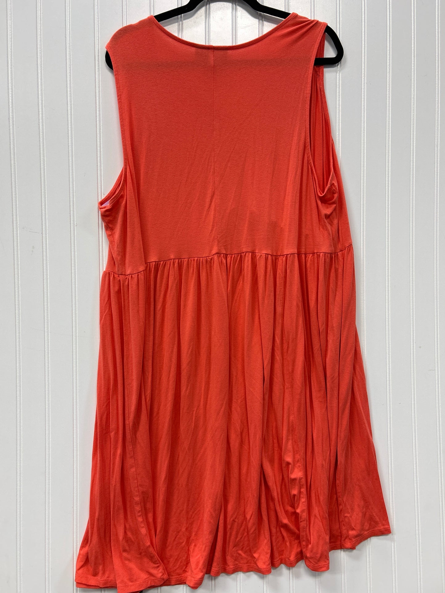 Dress Casual Midi By Lane Bryant In Peach, Size:2X