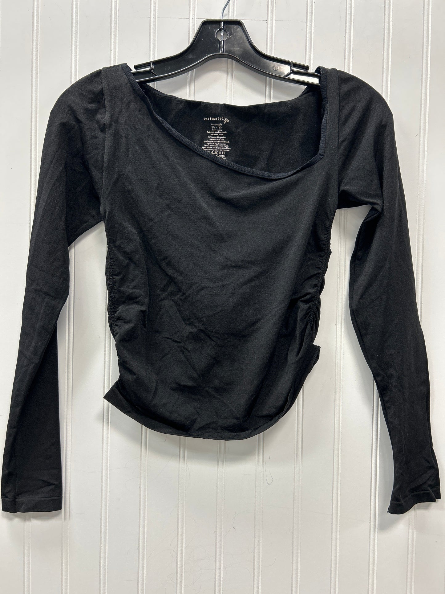 Top Ls By Free People In Black, Size:Xs