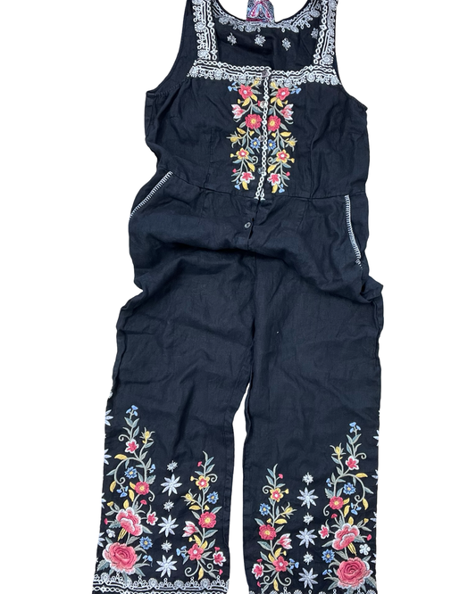 Jumpsuit By Johnny Was In Black, Size:S
