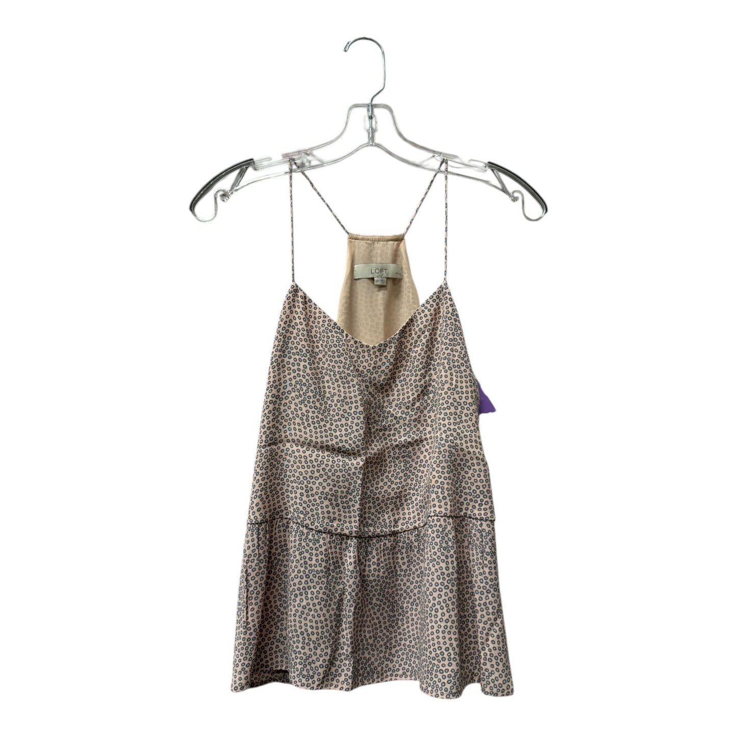 Top Sleeveless By Loft In Pink, Size:Sp