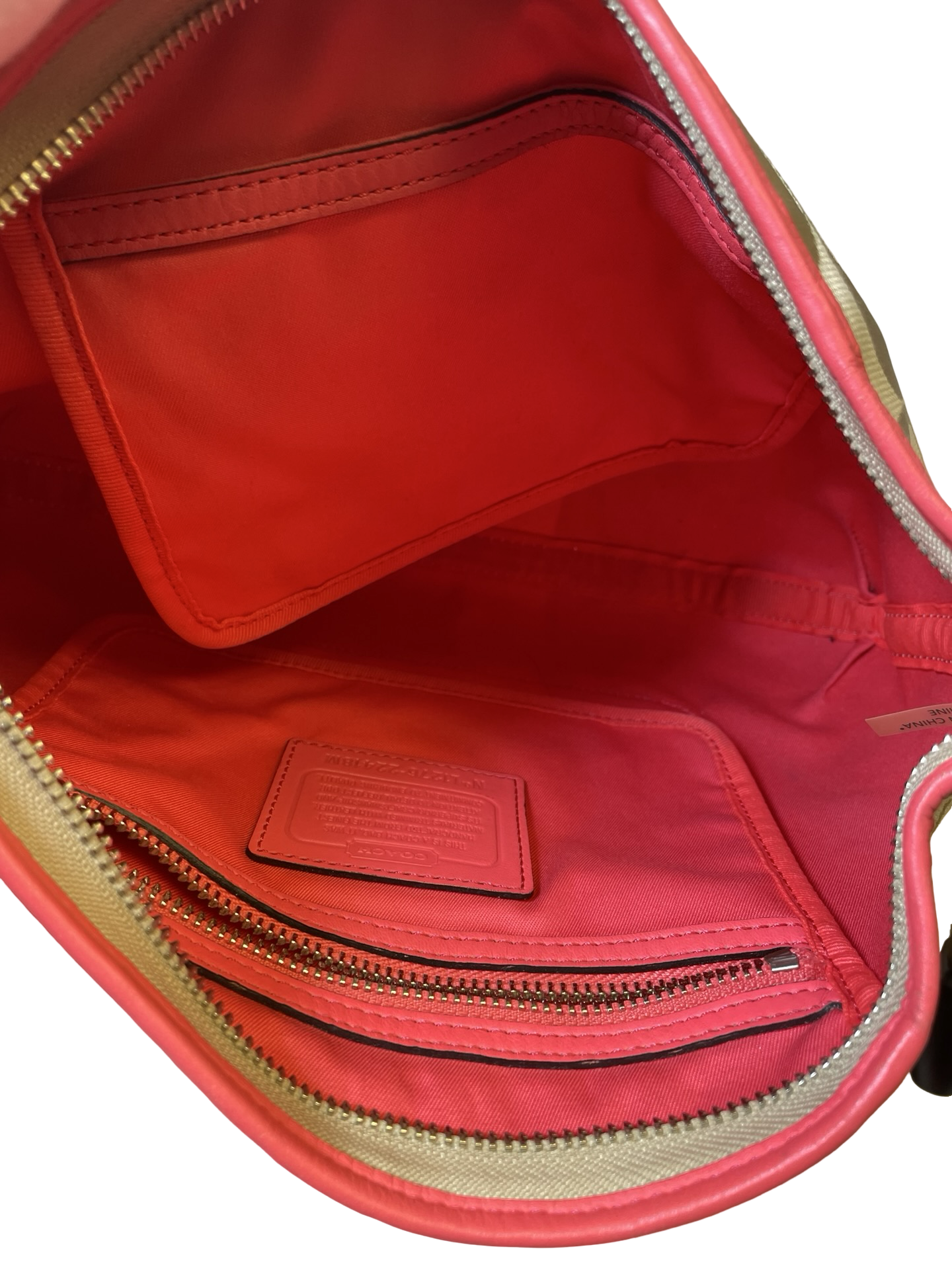 Handbag Designer By Coach, Size: Small