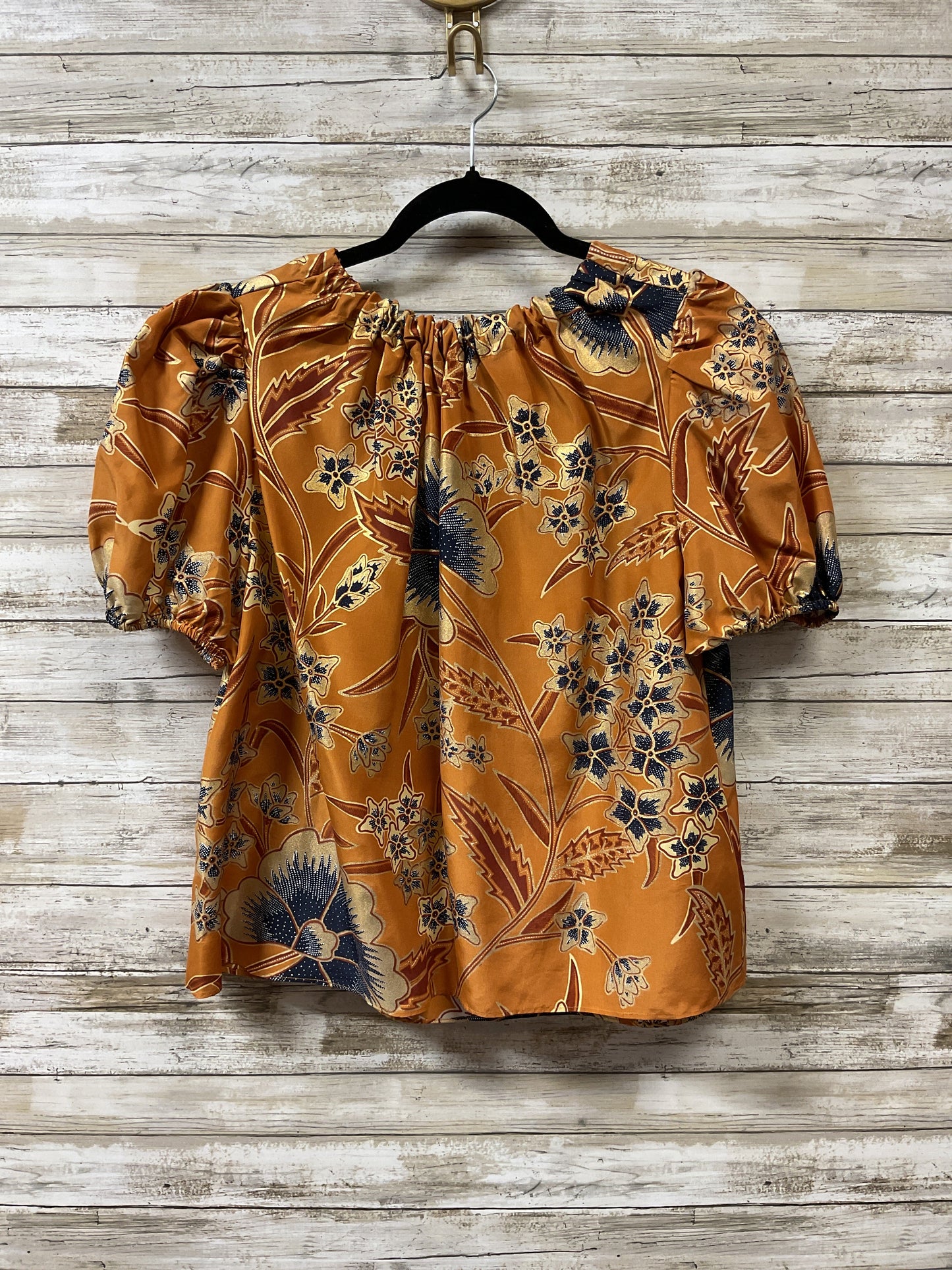 Top Ss By Ulla Johnson In Blue & Orange, Size:4
