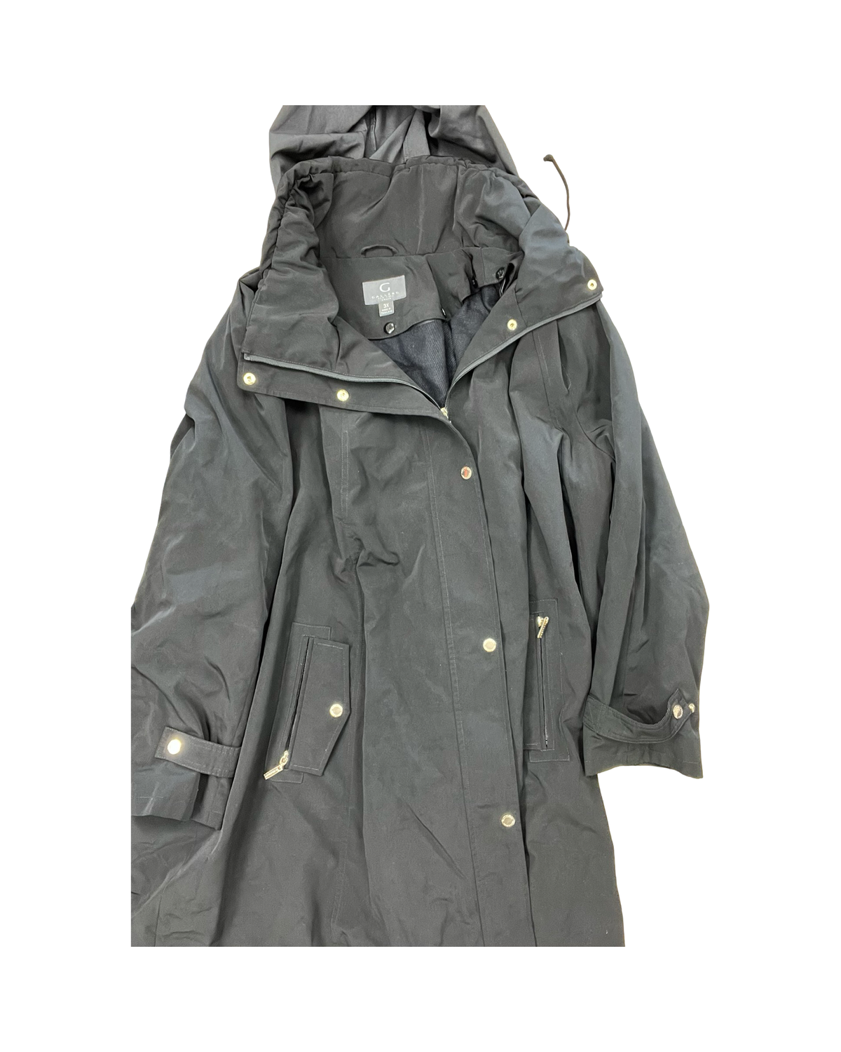 Coat Other By Gallery In Black, Size:3X