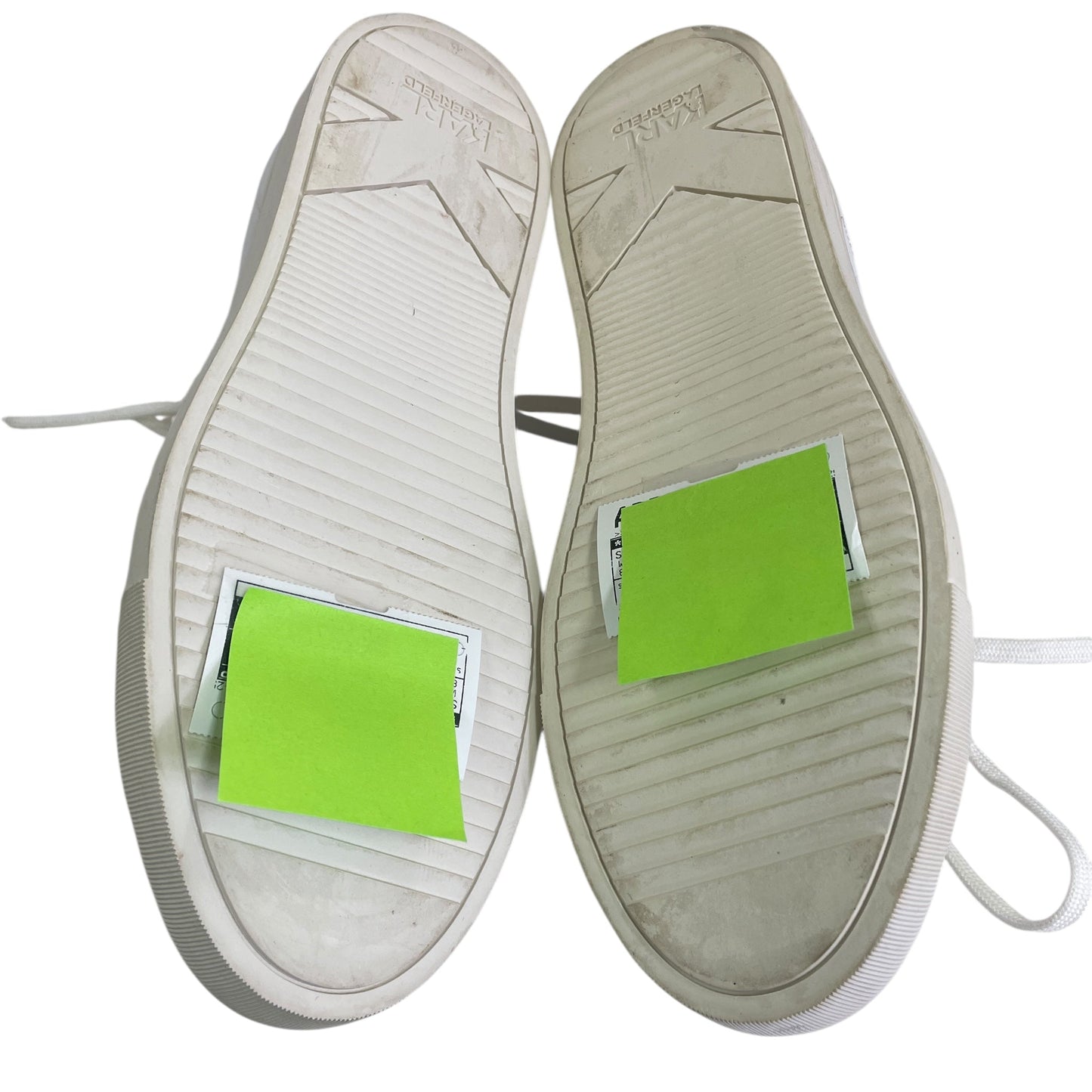 SHOES DESIGNER by KARL LAGERFELD In WHITE, Size: 8.5