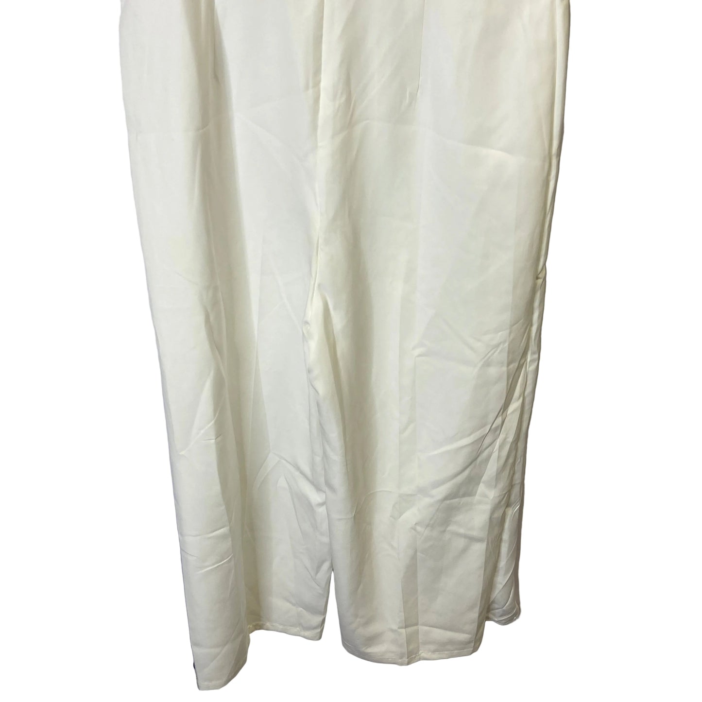 Jumpsuit By Clothes Mentor In White, Size: Xl