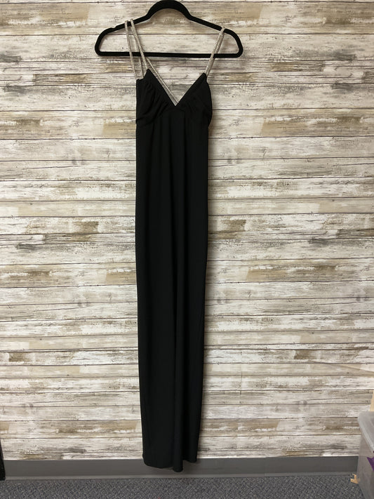 Dress Party Long By Cma In Black & Silver, Size:Xs