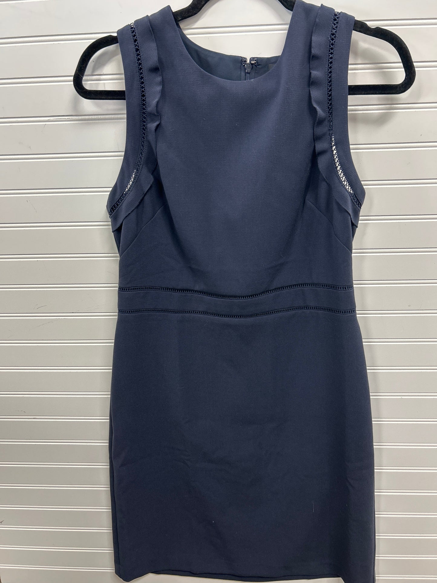 Dress Work By Ann Taylor In Navy, Size:6