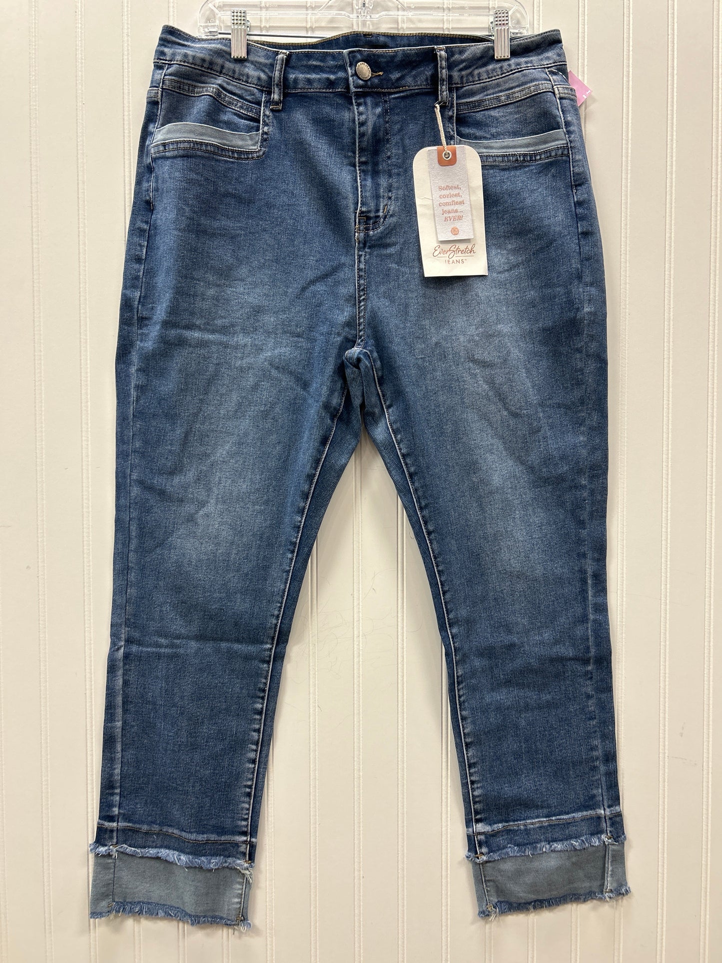 Jeans Skinny By Coco And Carmen In Blue Denim, Size:Xl NWT