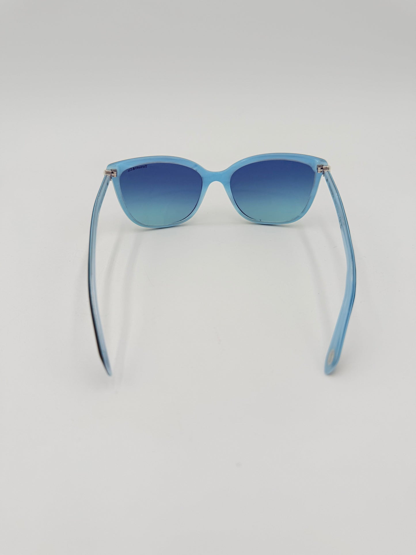 Sunglasses Luxury Designer By Tiffany And Company In Blue, Size: