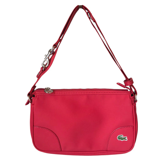 Handbag By Lacoste In Red, Size:Small