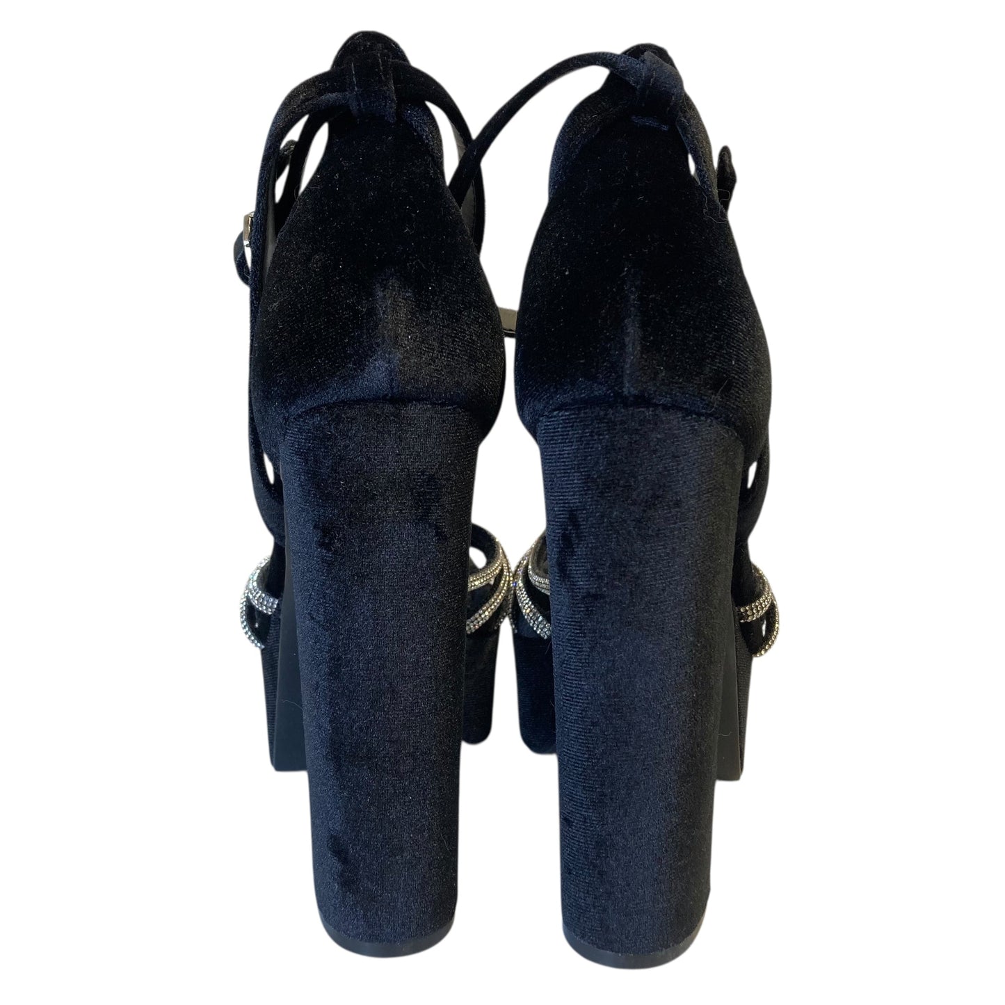 Shoes Heels Block By Gianni Bini In Black, Size:9