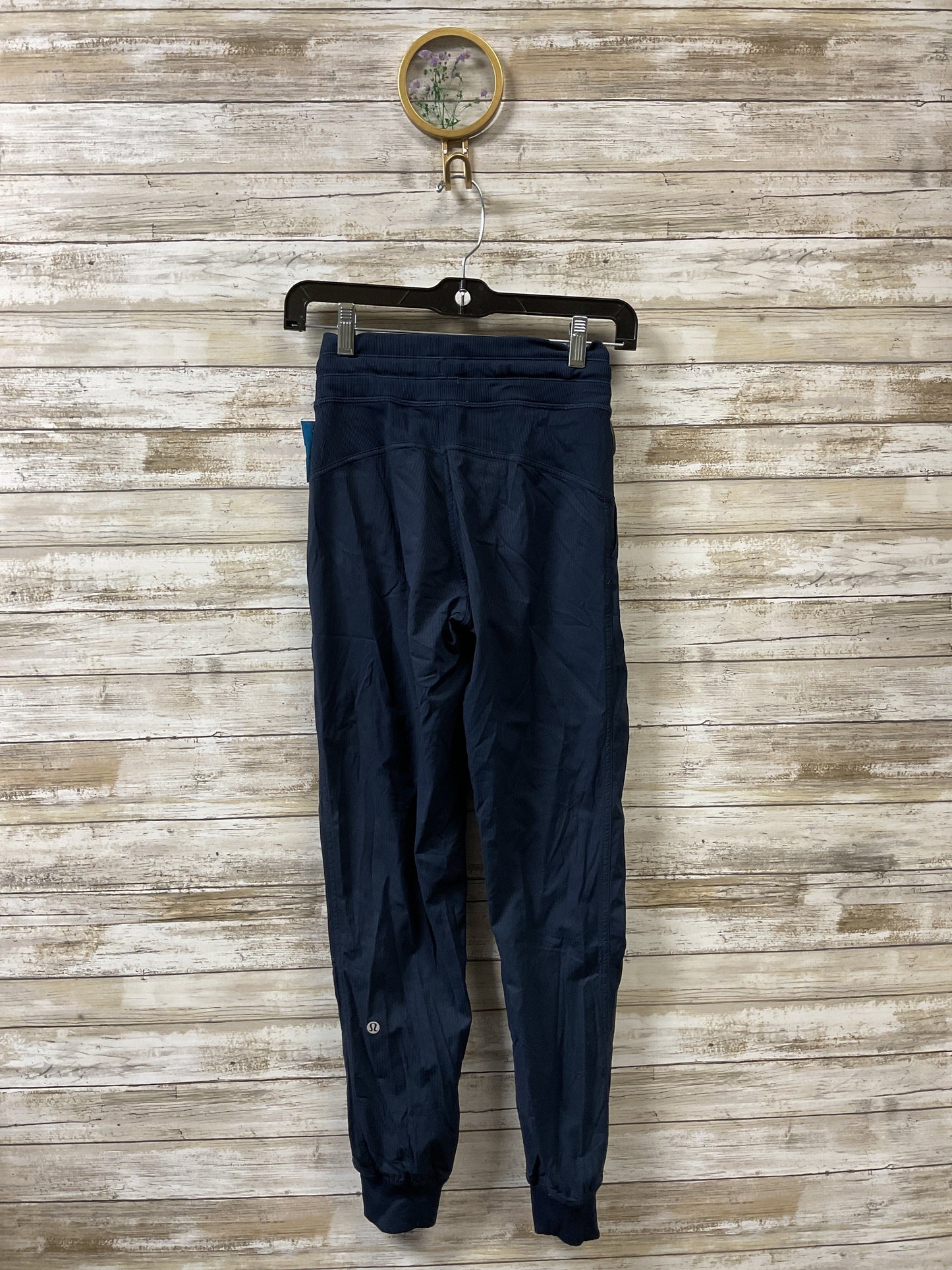 Athletic Pants By Lululemon In Navy, Size:0