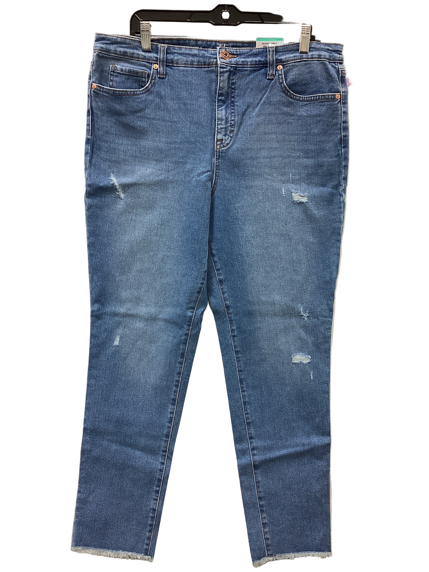 Jeans Skinny By Style And Co Collection Women In Blue Denim, Size:16