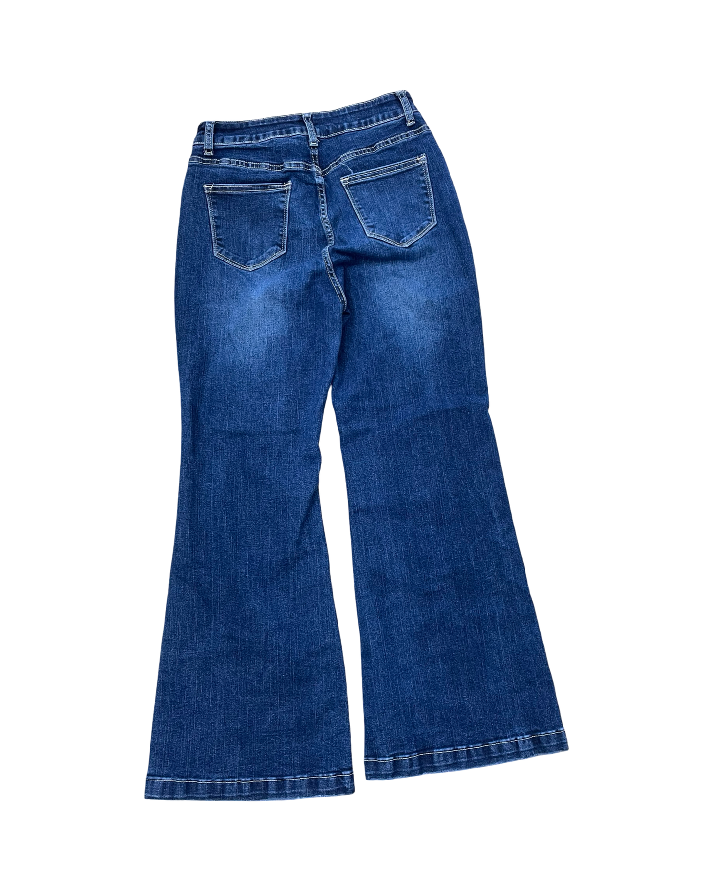 Jeans Straight By Clothes Mentor In Blue Denim, Size:6