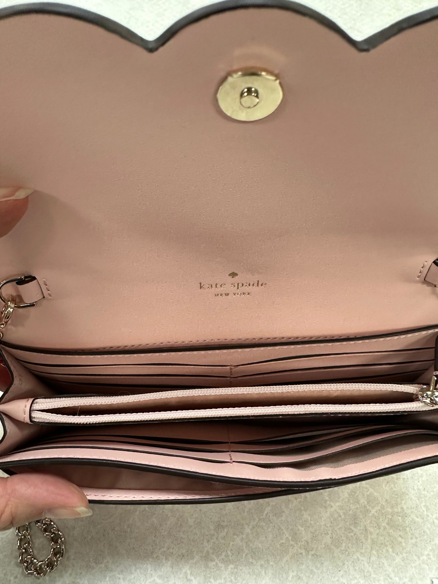 Crossbody Designer By Kate Spade In Pink, Size:Small