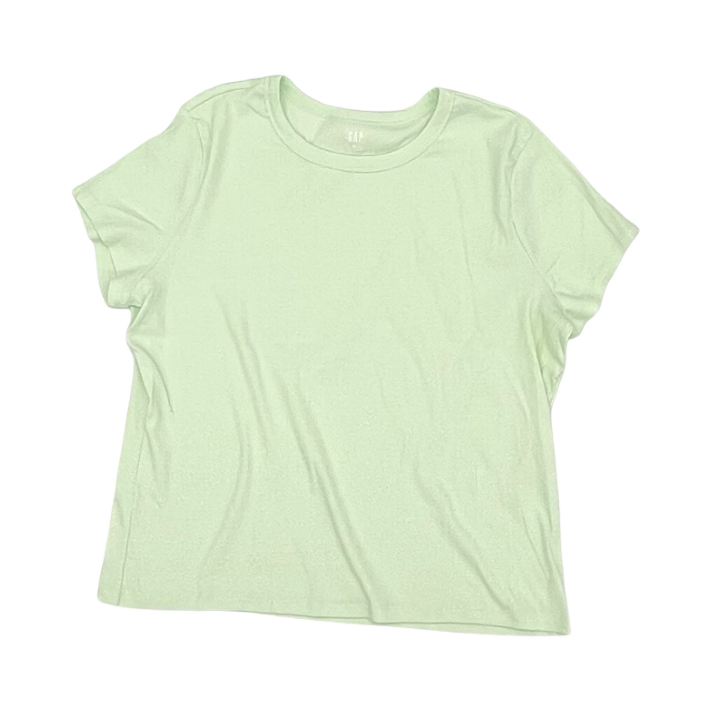 Top Ss Basic By Gap In Green, Size:Xxl