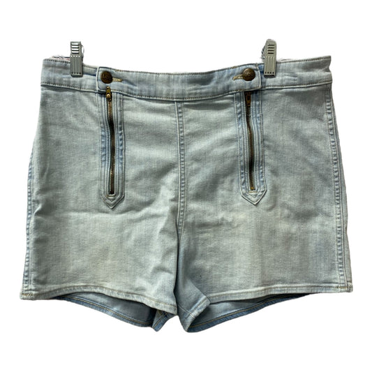 Shorts By Lee In Blue Denim, Size:12