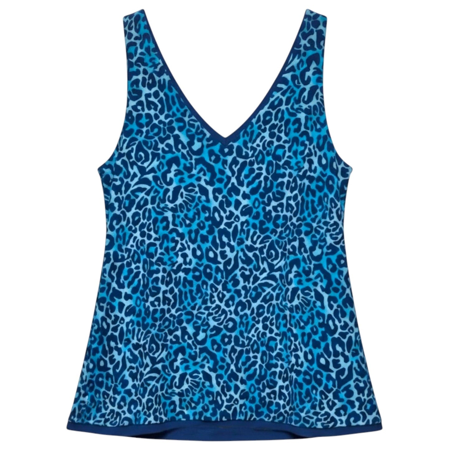 Florin Reversible Top Sleeveless Designer By Lilly Pulitzer In Animal Print, Size: L