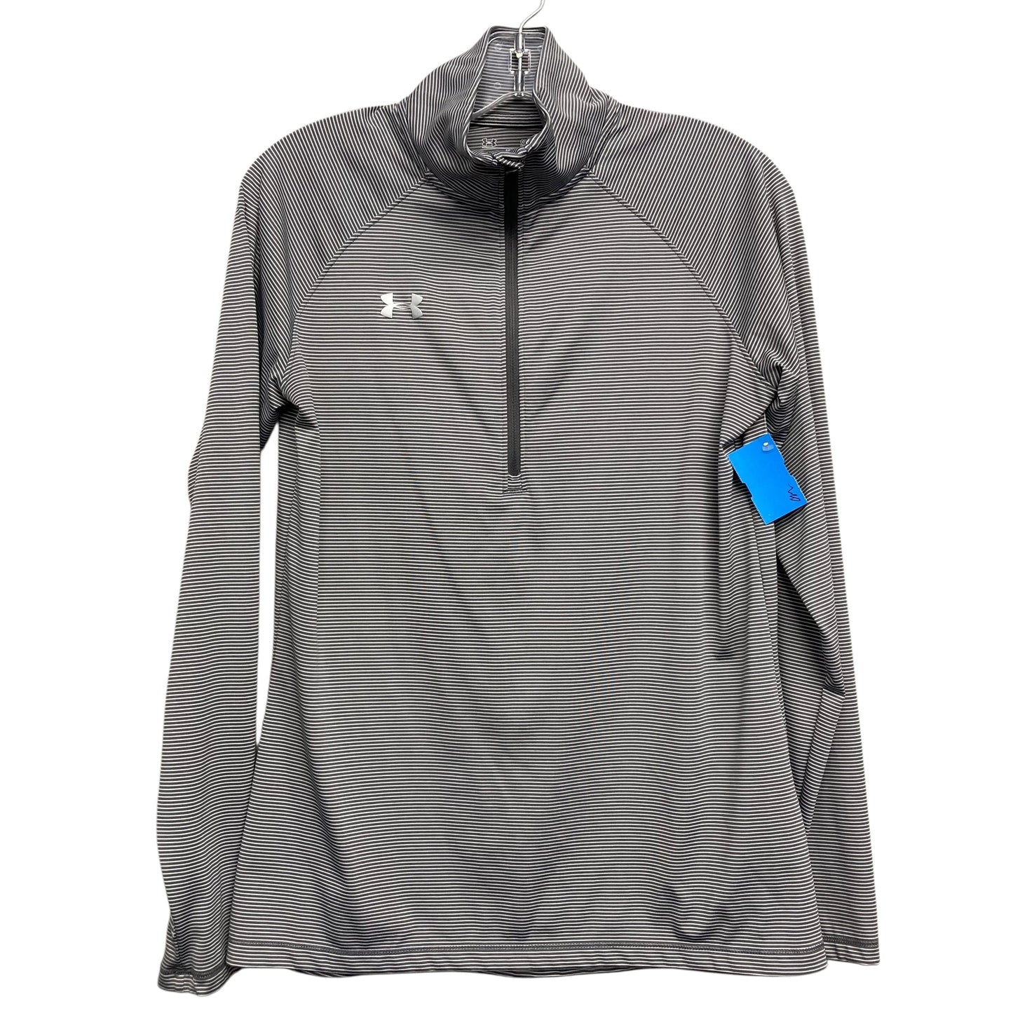 Athletic Top Ls Crewneck By Under Armour In Striped Pattern, Size:S
