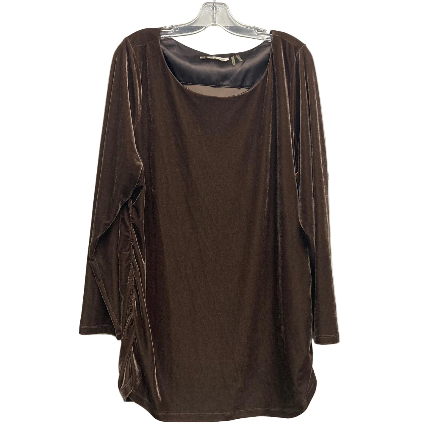 Top Ls By Soft Surroundings In Brown, Size:1X