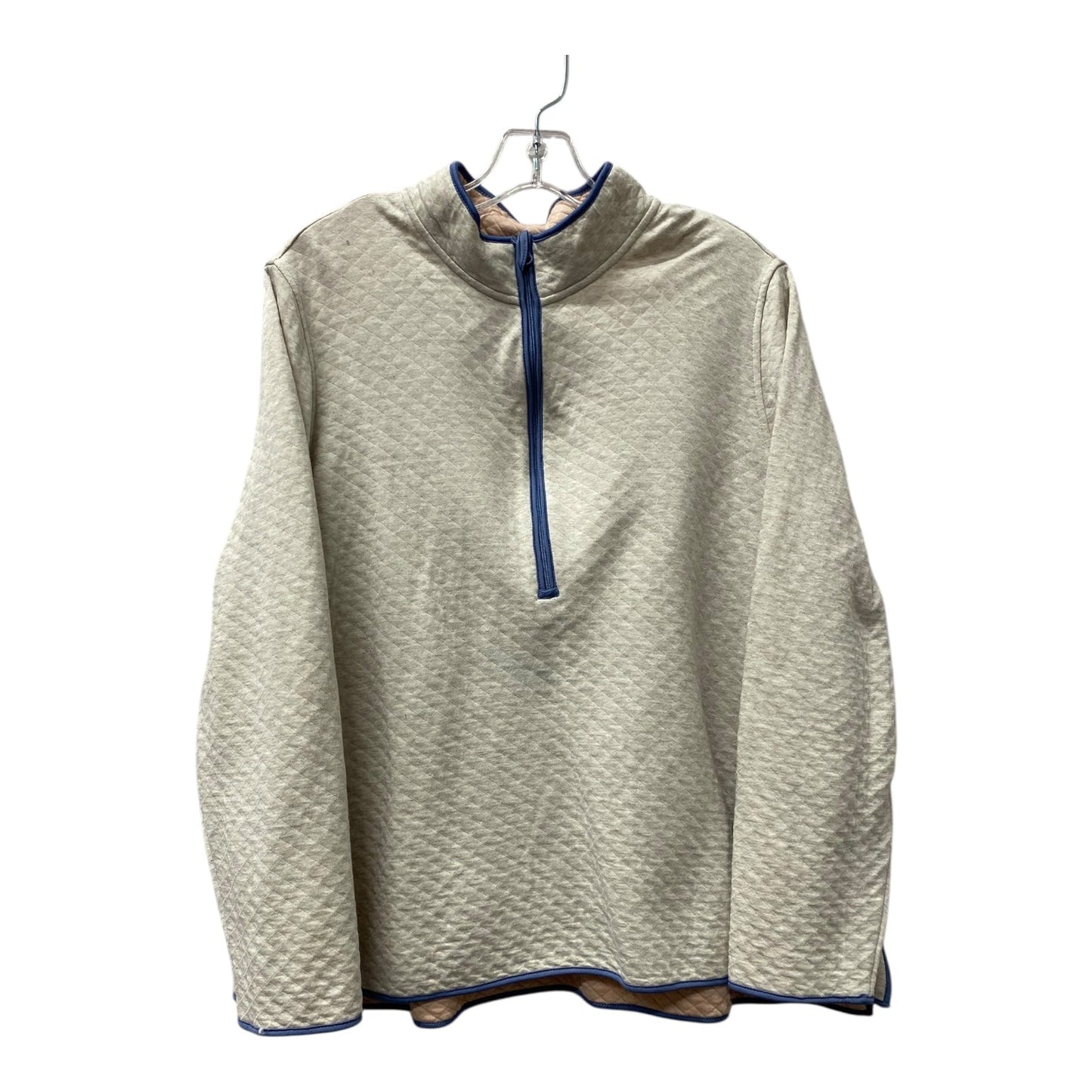 Athletic Jacket By J. Jill In Tan, Size:Xl