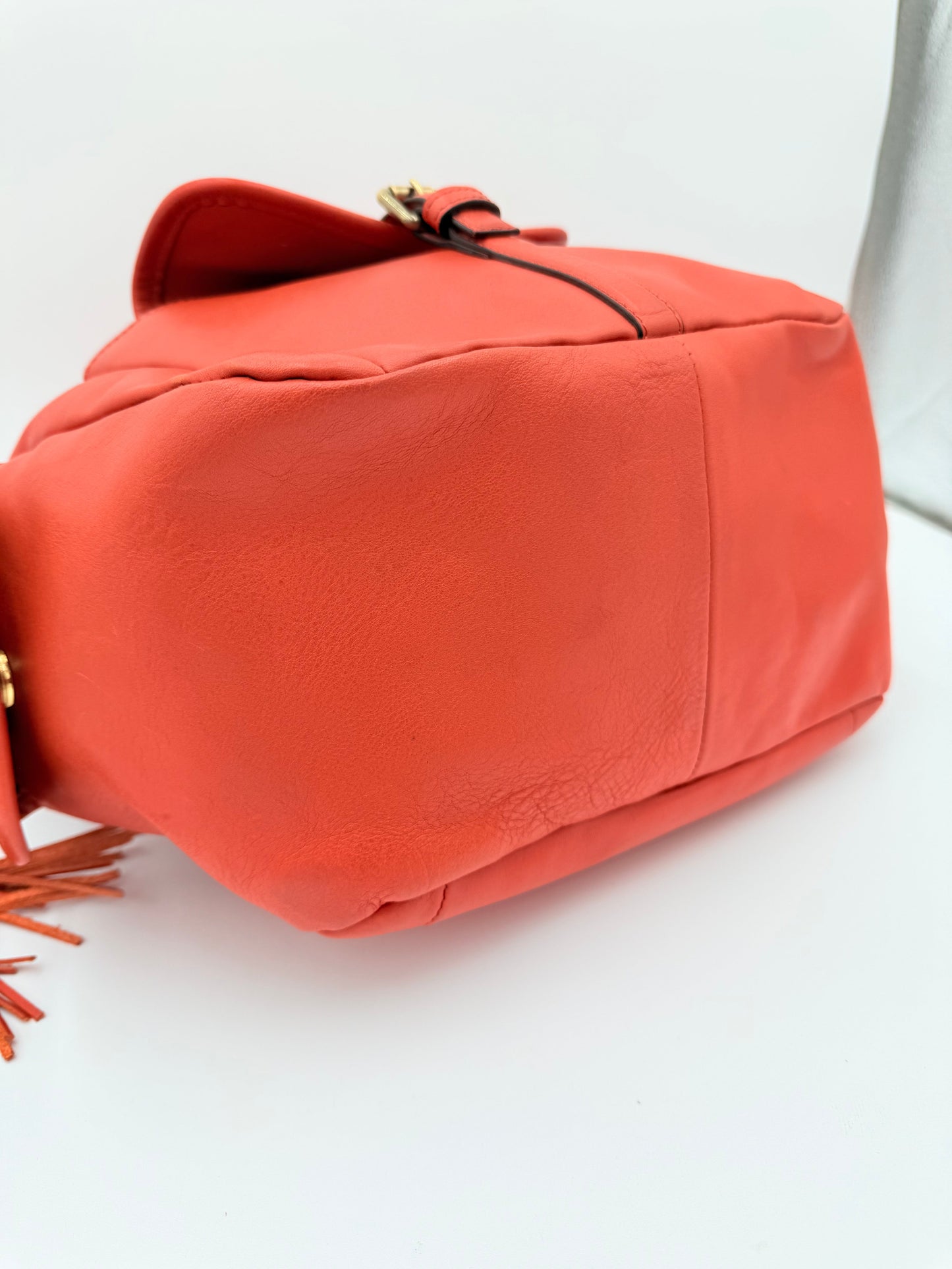 Handbag Luxury Designer By Chloe In Orange, Size:Large