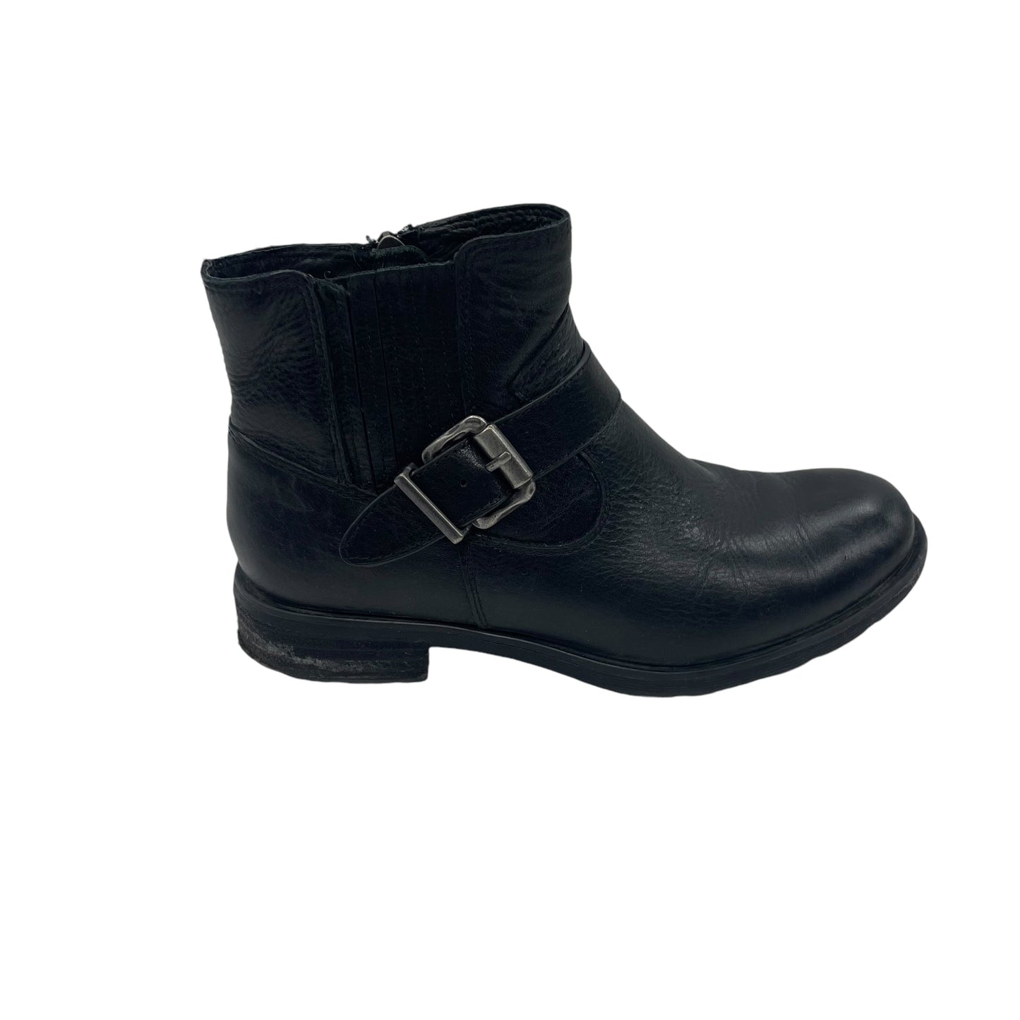 Boots Leather By Sofft In Black, Size:7.5