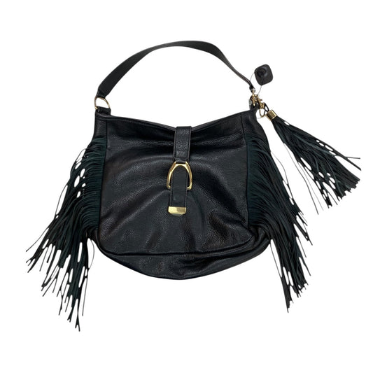 Handbag Leather By Gilli In Black, Size:Large
