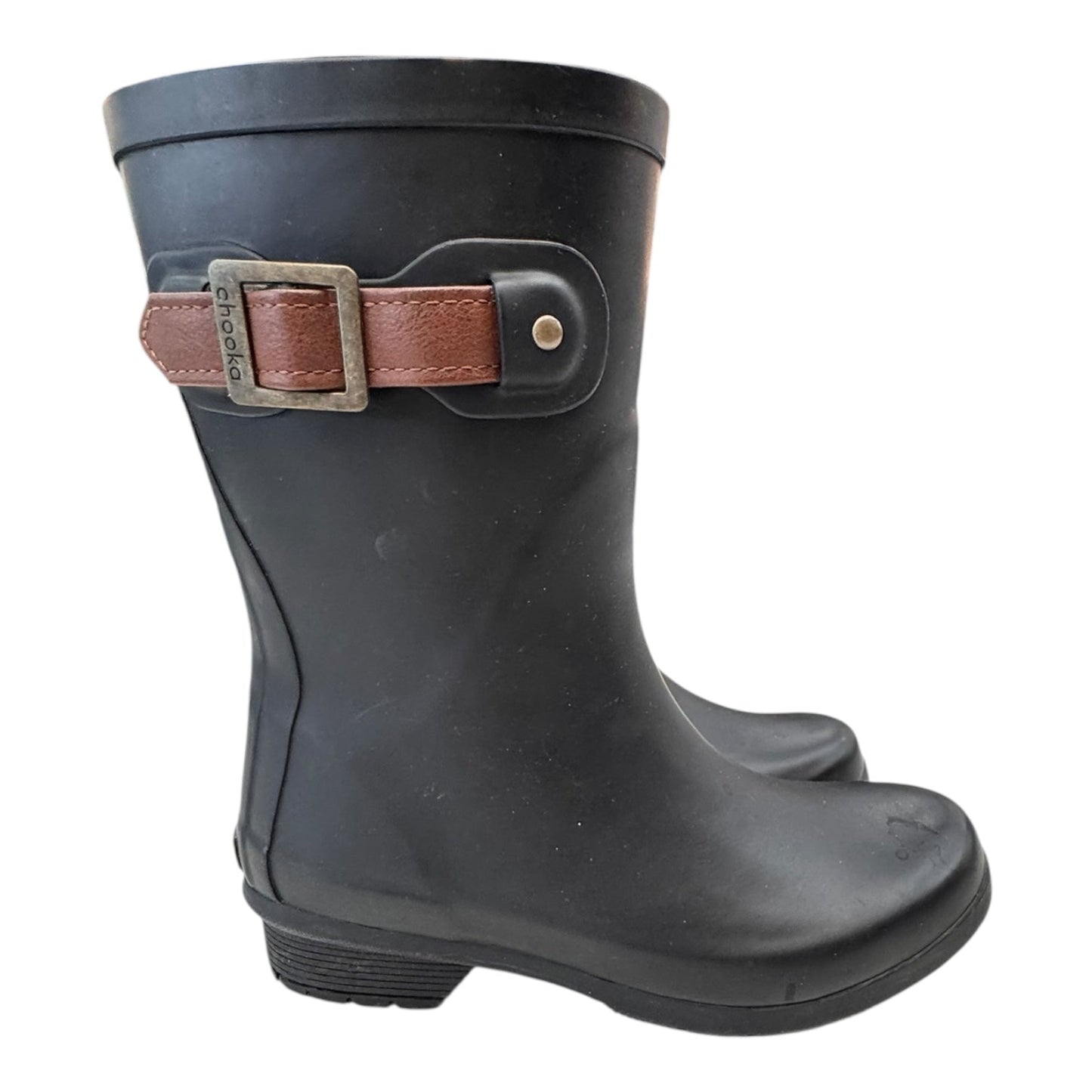 Boots Rain By CHOOKA In Black, Size:5