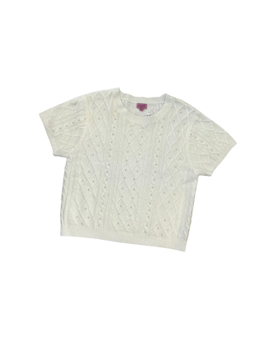Sweater Ss By Mi Ami In White, Size:L