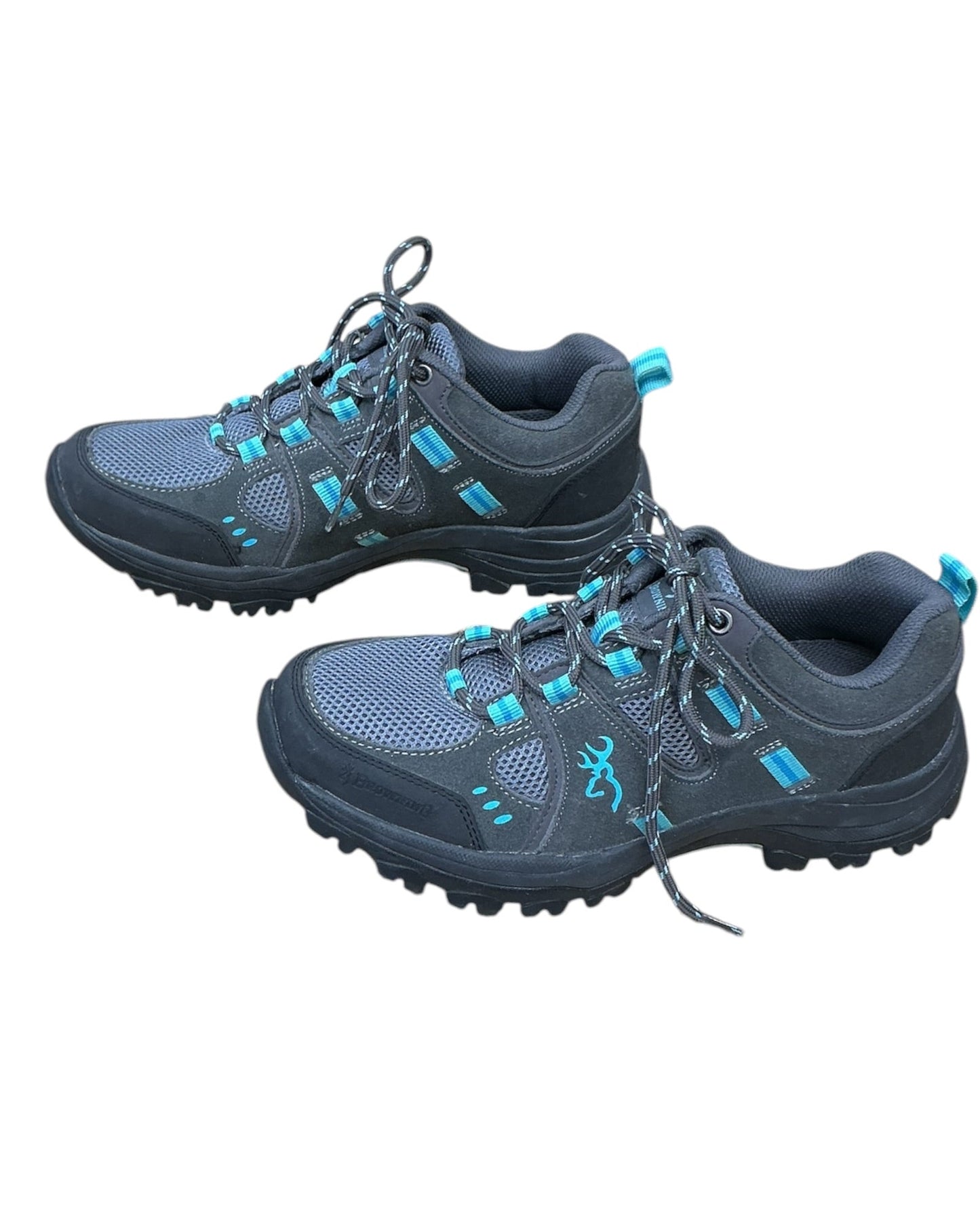 Shoes Athletic By Clothes Mentor In Grey, Size:7.5