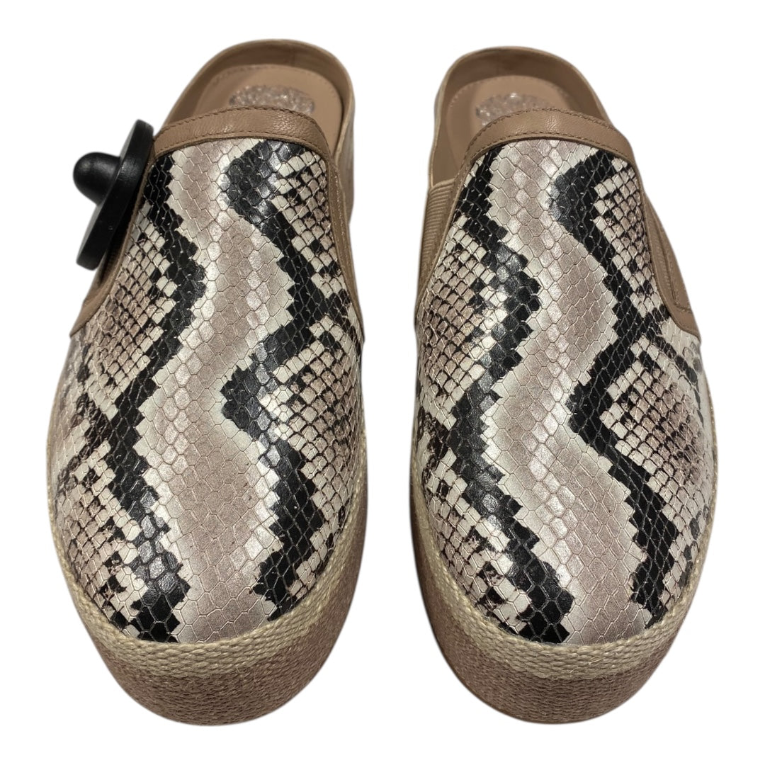 Shoes Flats By Vince Camuto In Snakeskin Print, Size:8