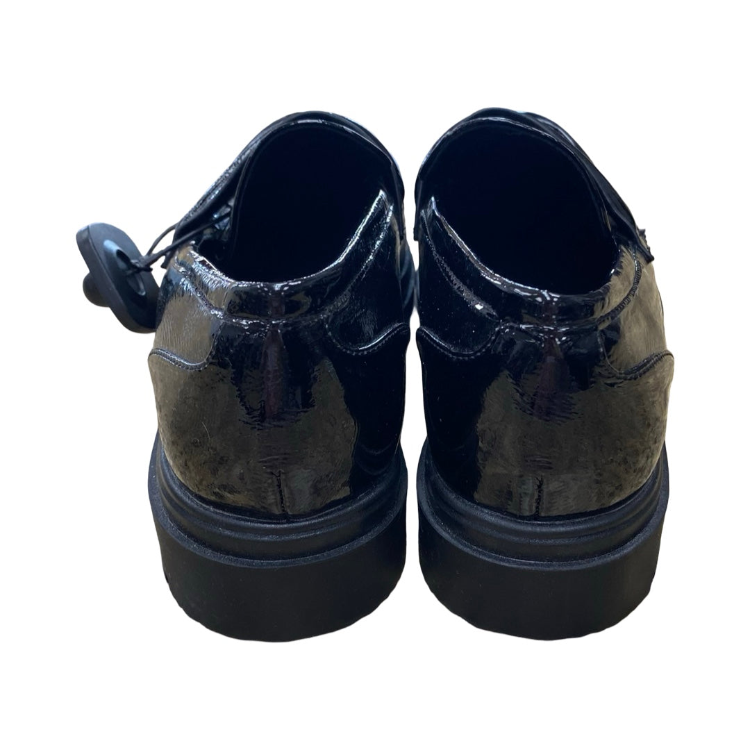 Shoes Flats By Cmc In Black, Size:10