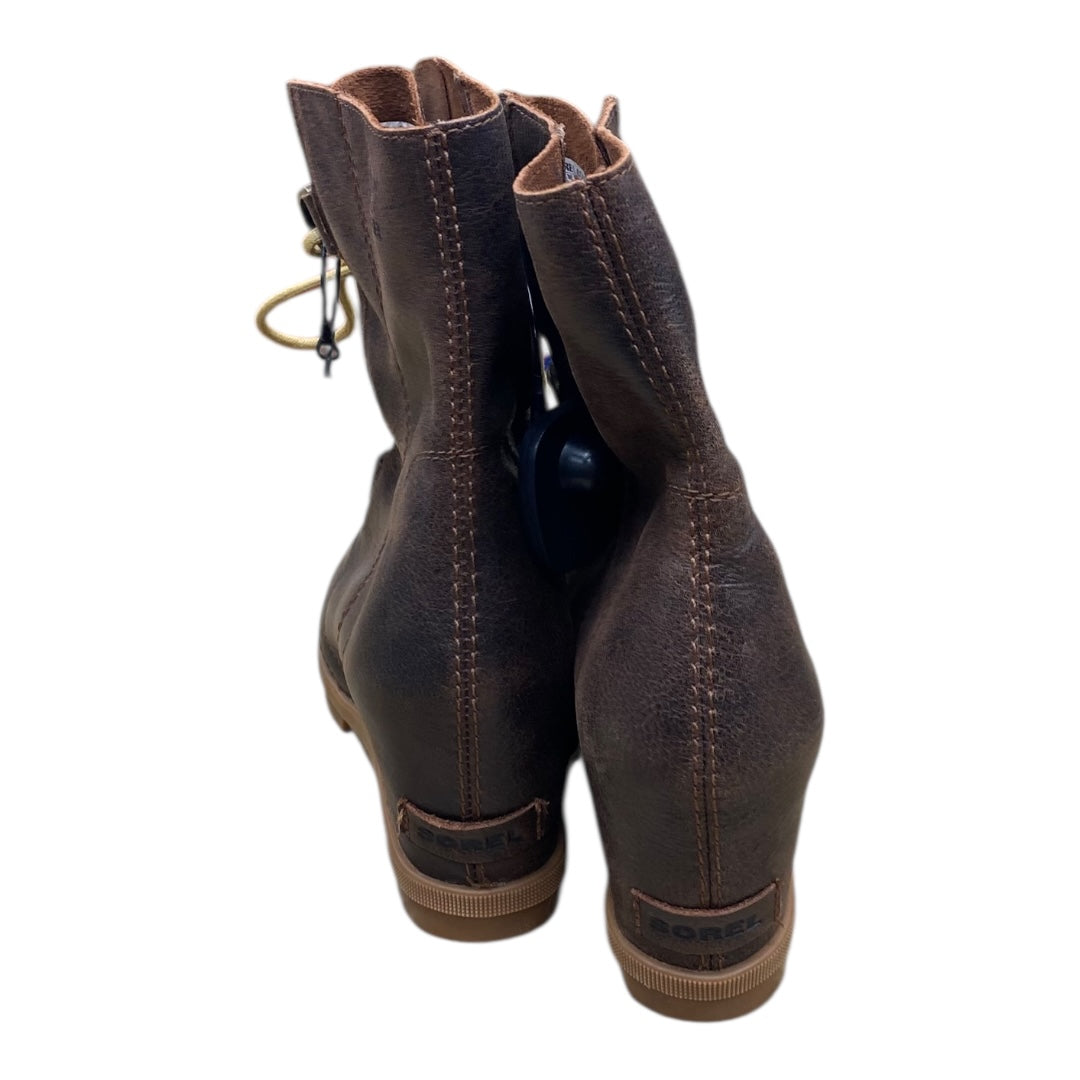 Boots Designer By Sorel In Brown, Size:11