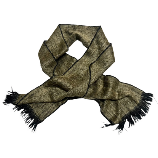 Scarf Winter In Black & Green